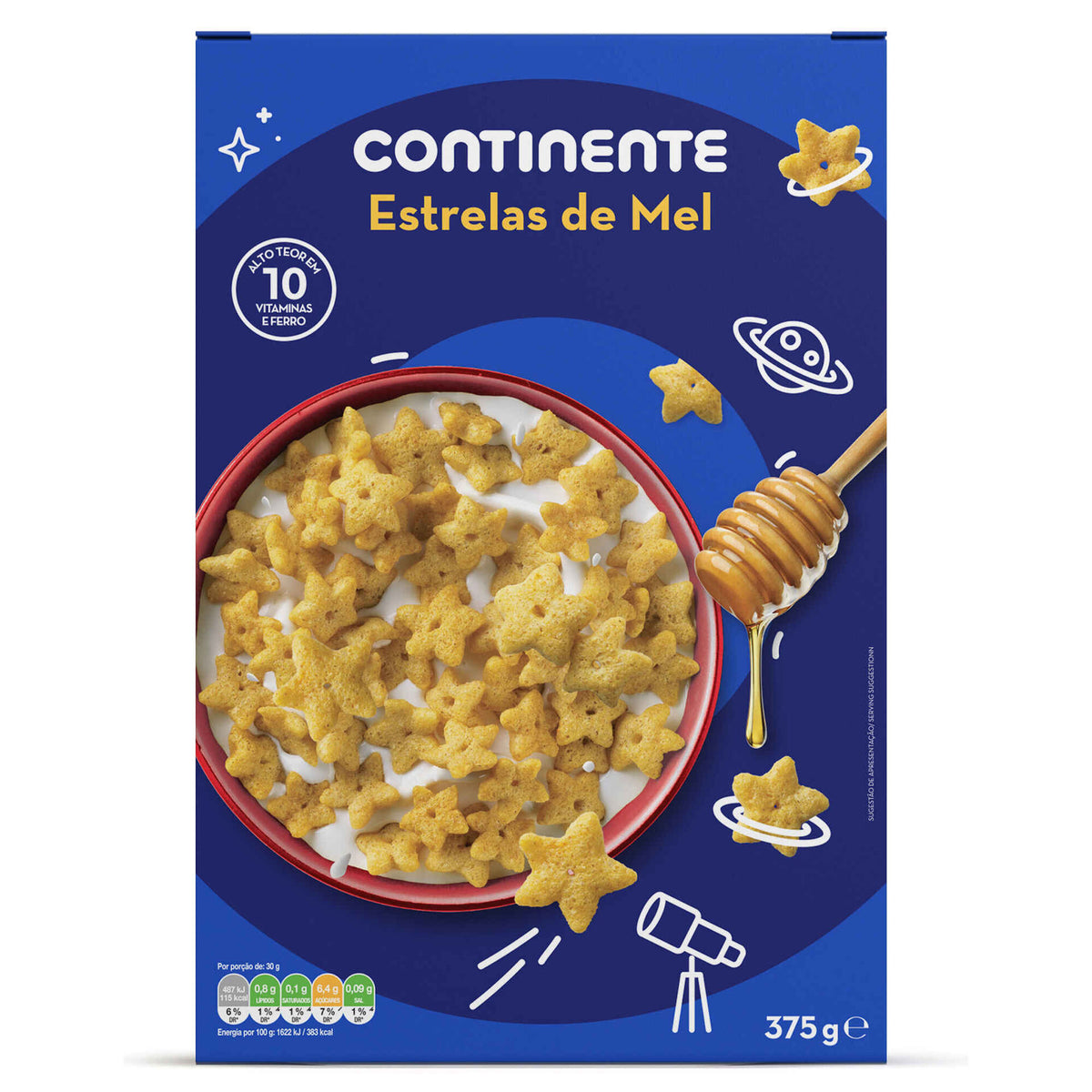 Honey Star Cereal 375g