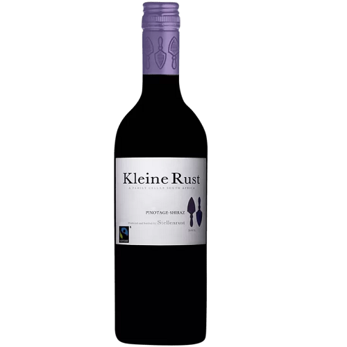 Kleine Rust Pinotage Syrah Stellenbosch – 750ml Bottle (14% ABV) | Smooth South African Red Blend