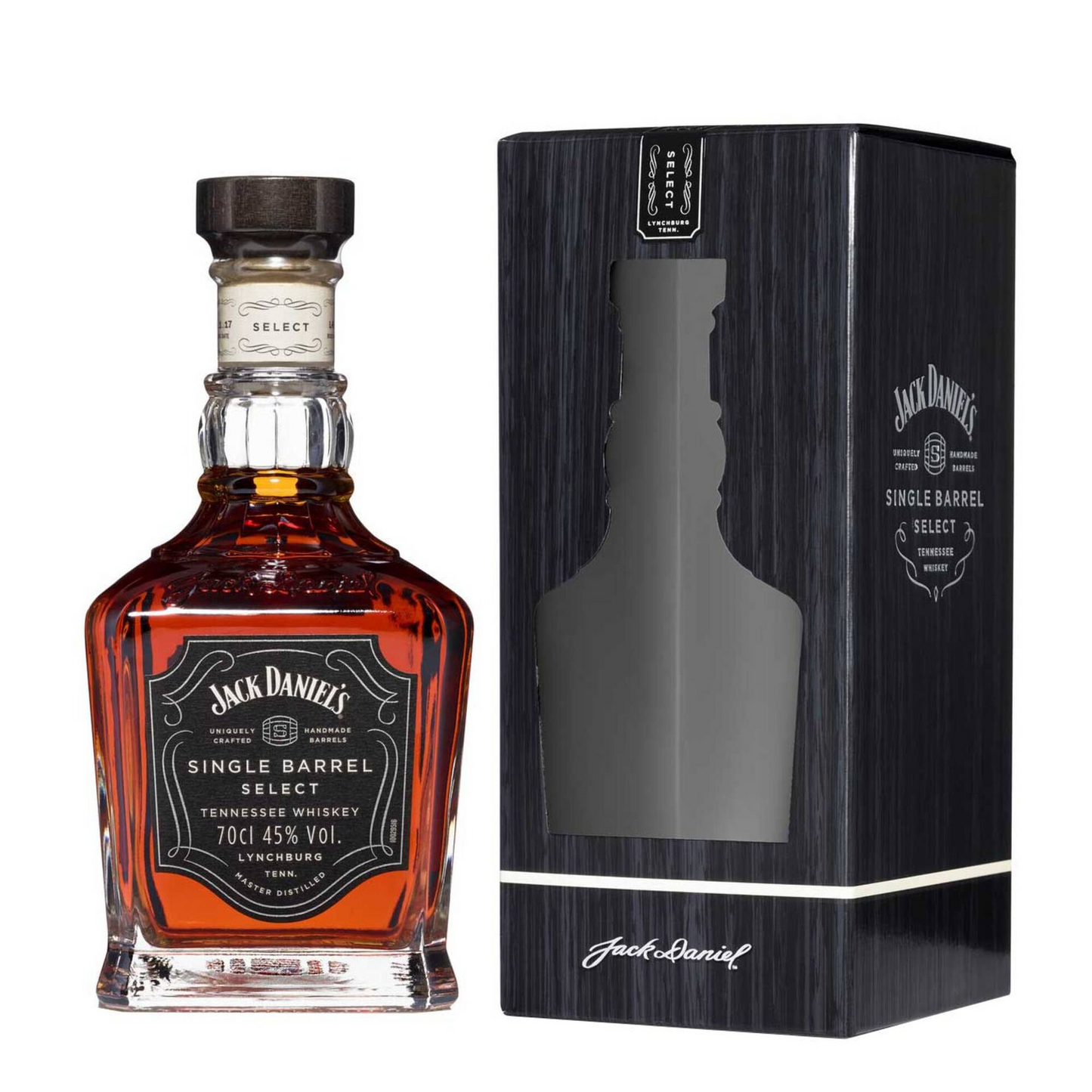 Jack Daniel's Single Barrel Select Tennessee Whiskey 700ml 45% ABV premium single barrel American whiskey with caramel vanilla toasted oak and spice