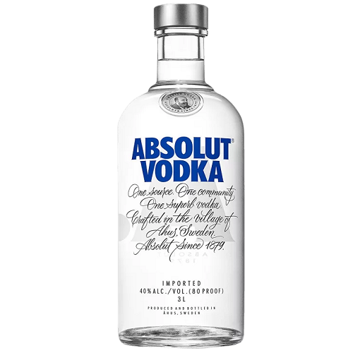 Absolut Vodka – Absolut Vodka Jéroboam Bottle-Double Magnum 3 L 3L (40% AVB) – 3L – 40% AVB – Vodka – Spirits – South African Products