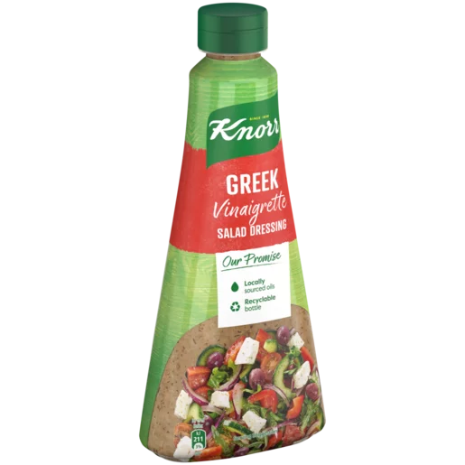 Knorr Vinaigrette Greek Salad Dressing 340ml