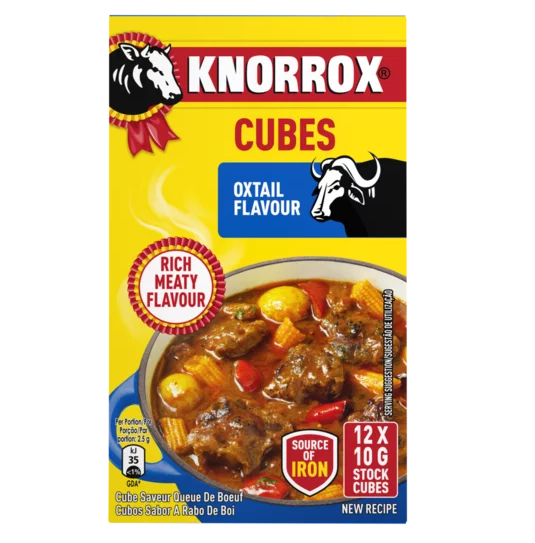 Knorrox Oxtail Stock Cubes 12x10g