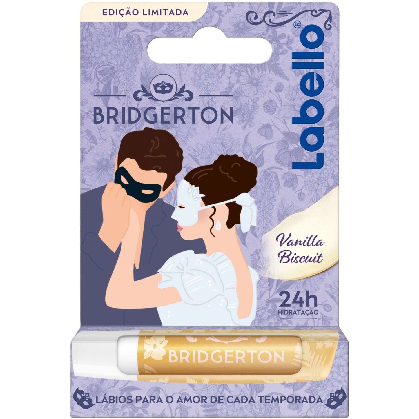 Labello Bridgerton vanilla biscuit lip balm moisturizing lip care flavored lip balm