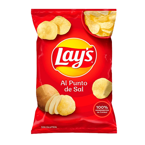 Lay’s Classic Potato Chips 30 g small bag crisps – Lunch Snack Size Chip Packets