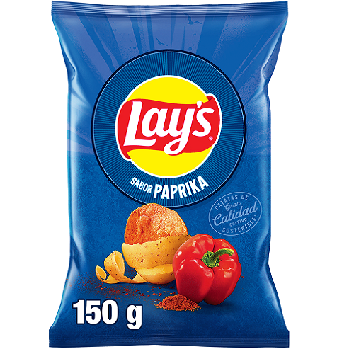 Lay’s French Fries Paprika Flavoured 150 g crispy potato sticks family size chips