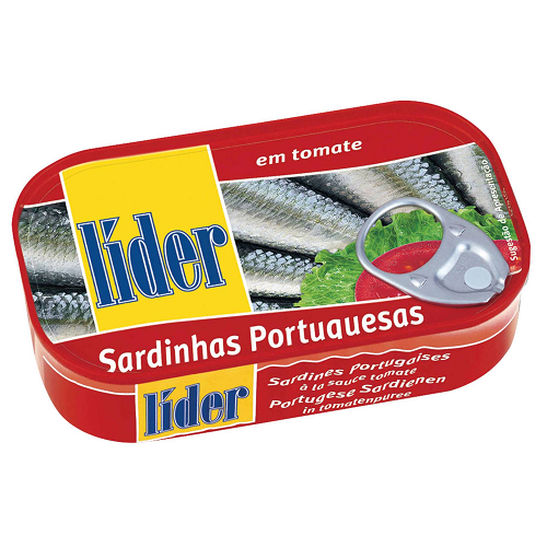 Lider sardines in tomato sauce 120 g classic tinned sardines rich tomato sauce pantry fish tinned fish not tuna