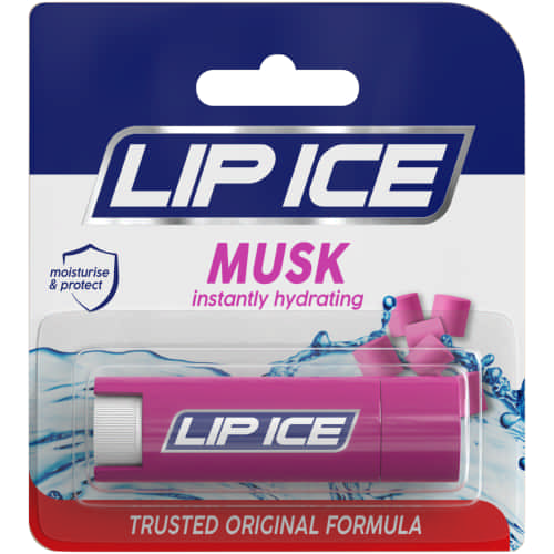Lip Ice Musk Lip Balm 4 g South African moisturising lip care stick classic musk fragrance daily lip protection personal care essential