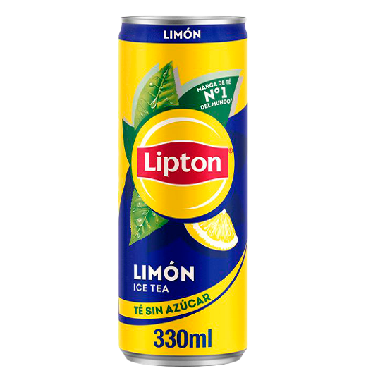 Lipton Ice Tea Lemon No Sugar 330ml iced tea lemon drink sugar free tea beverage refreshing lemon tea iced tea drinks Europe