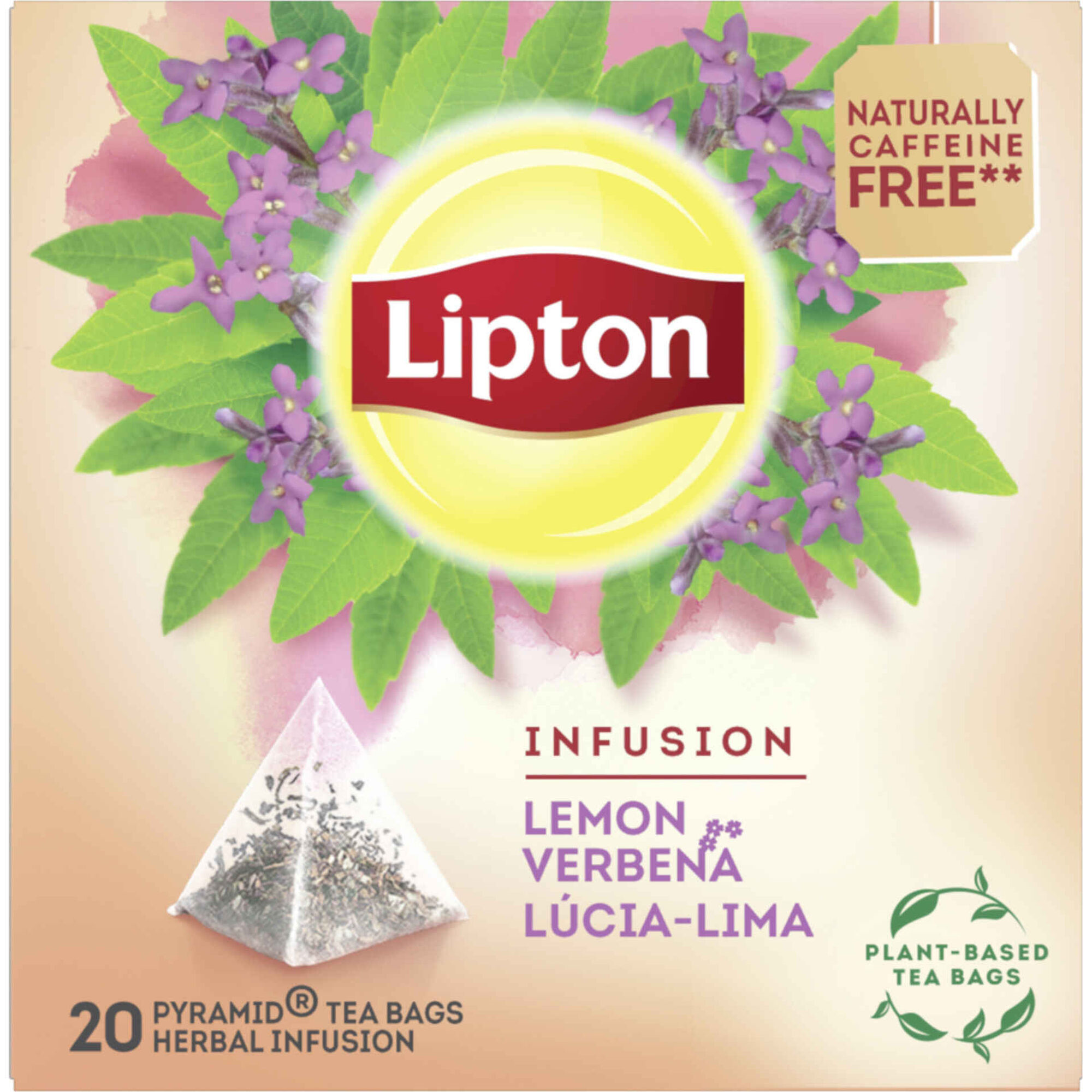Lipton Lemon Verbena Lúcia-Lima Herbal Infusion Tea Bags 20 Pack – The Yum  Family Shop