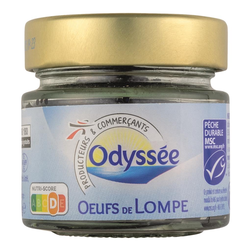 Odyssée Black Lumpfish Roe 80g