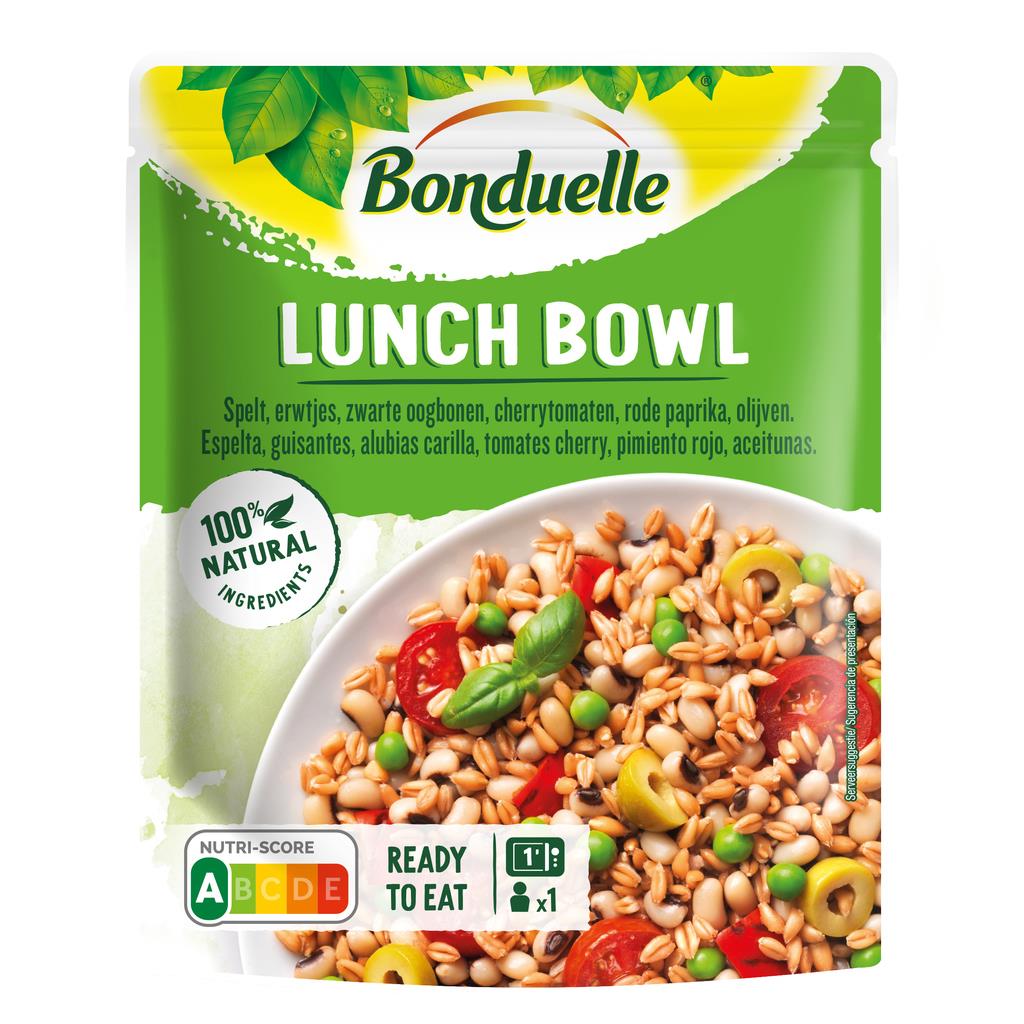 Bonduelle Lunch Bowl Spelt with Peas and Black Eyed Peas 250g
