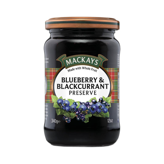Mackays Blueberry & Blackcurrant 340g