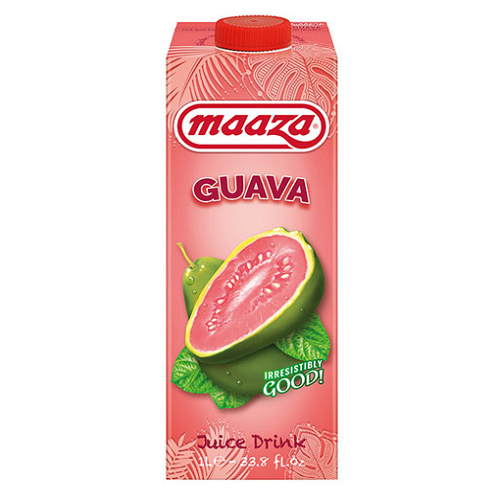 Maaza guava juice 1 litre bottle rich tropical fruit drink family size fruit juices and drinks South African Products