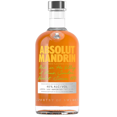Absolut Vodka – Absolut Vodka Mandrin 700ml (40% AVB) – 700ml – 40% AVB – Vodka – Spirits – South African Products