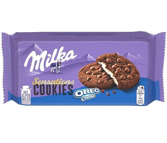 Milka Oreo Secret Centre 156g pack – creamy Alpine milk chocolate filled with Oreo cream and biscuit crunch – Chocolate – South African Products – Cookies and Rusks – Biscuits and Crackers