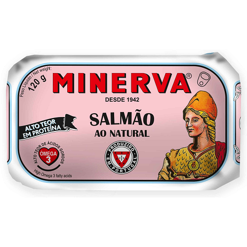 Minerva salmon 120 g tinned fish premium seafood pantry