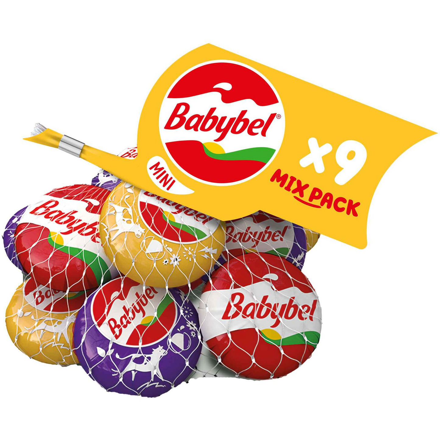 Mini Babybel Original Cheddar Emmental 9 x 20 g mixed cheese portions cheeses gourmet selection collection