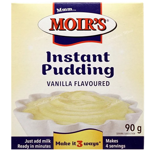 Moirs Vanilla Instant Pudding 90g Clearance Sale BB 05.08.2025