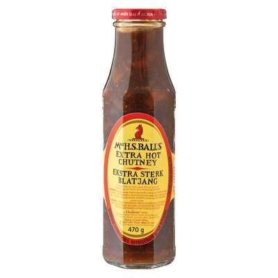 Mrs Balls Extra Hot Chutney 470 g spicy braai sauce Tomato, Pulps, Relish and Sauces – Rich Flavours for Every Dish