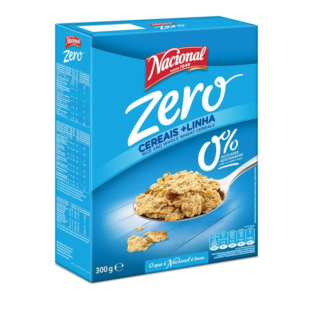 Nacional Linha Zero Cereal Flakes with Sweetener 300g