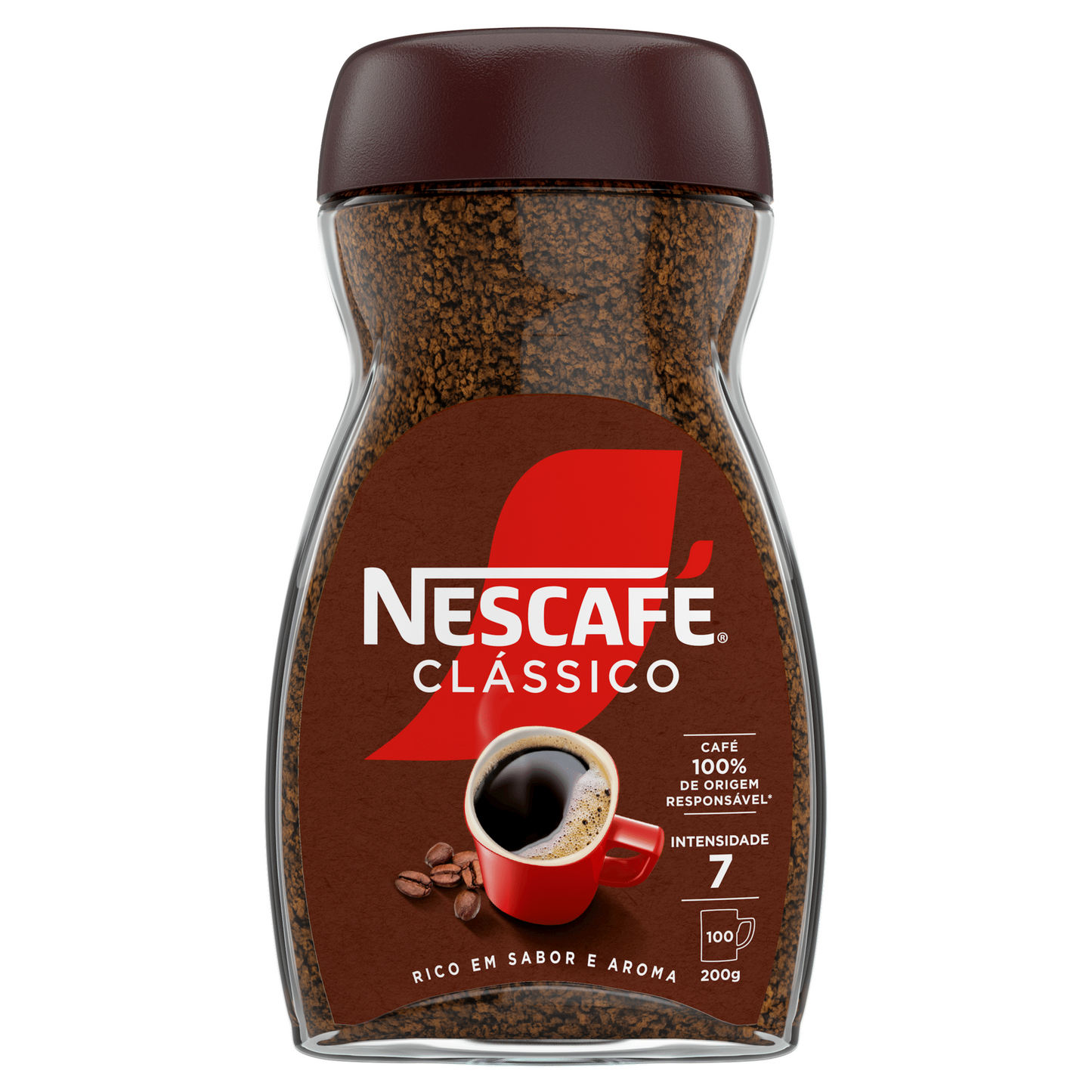 Nescafe classic instant coffee 200g glass jar premium soluble coffee instant coffee and cappuccino
