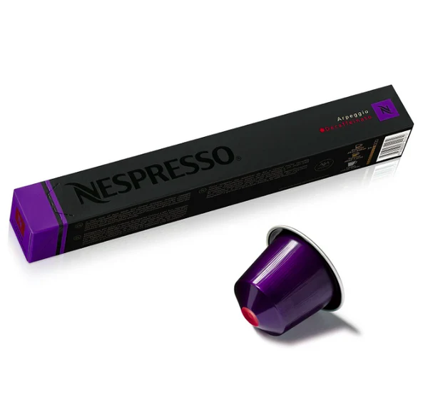 Nespresso Arpeggio Decaffeinato capsules 10 pack Firenze decaf espresso Nespresso Original pods