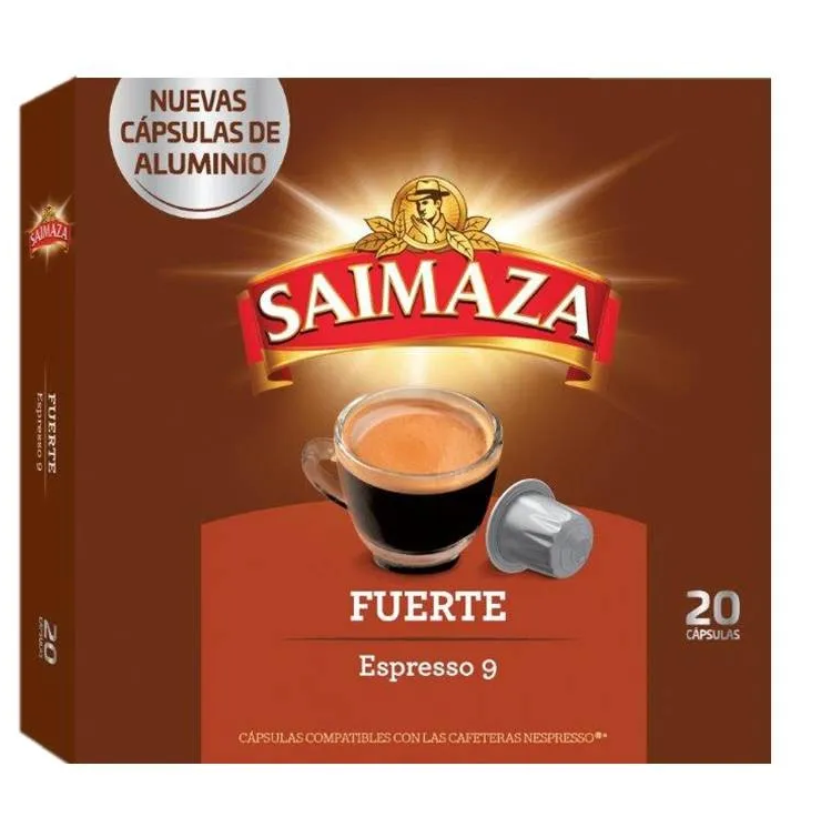 Nespresso Saimaza 20 units Strong Espresso