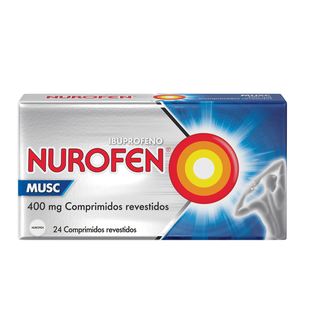 Nurofen Ibuprofen Musc 400mg Coated Tablets 24 tablets