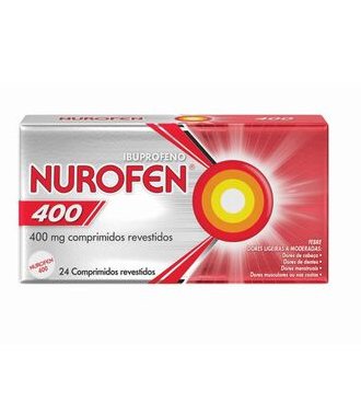 Nurofen Ibuprofen Tablets 400mg 24 tablets