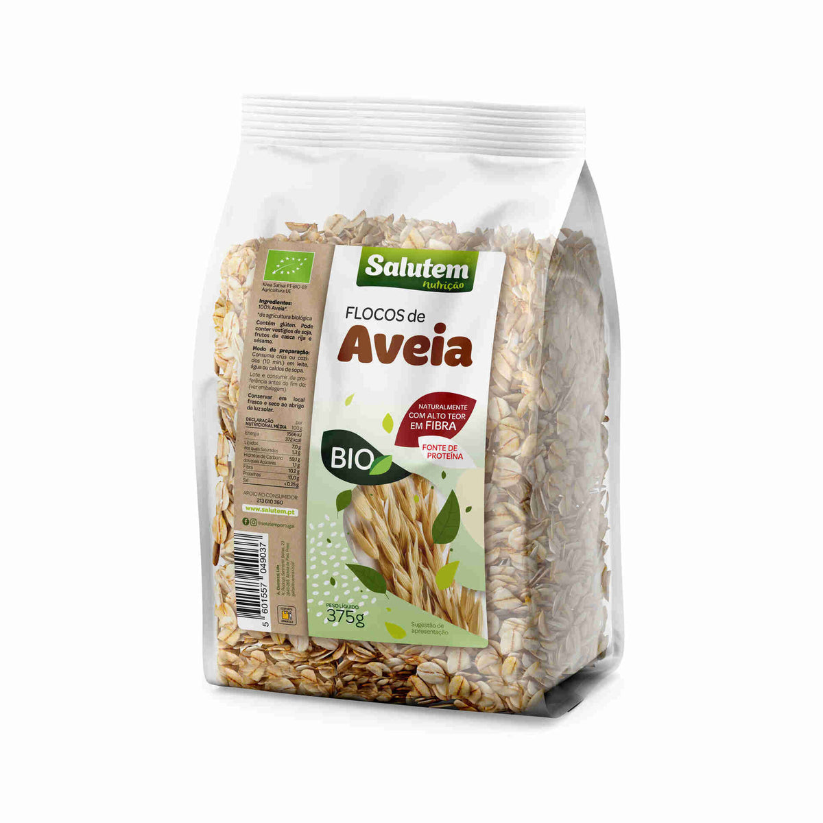 Salutem Organic Oat Flakes 375g