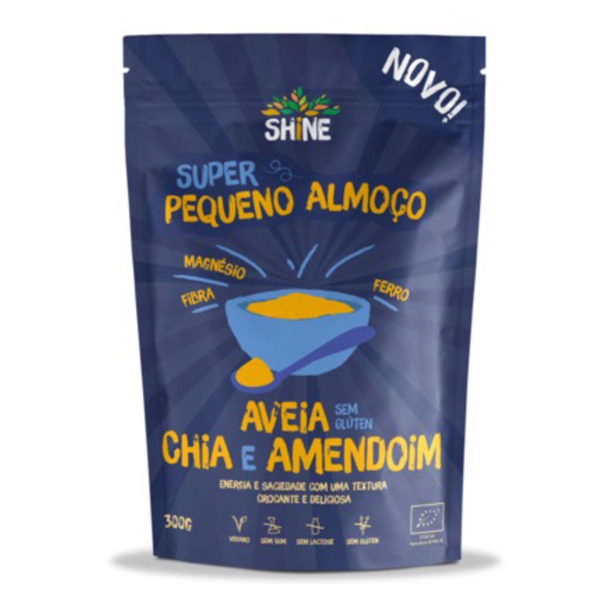 Shine Gluten Free Oats Chia and Peanut Porridge 300g