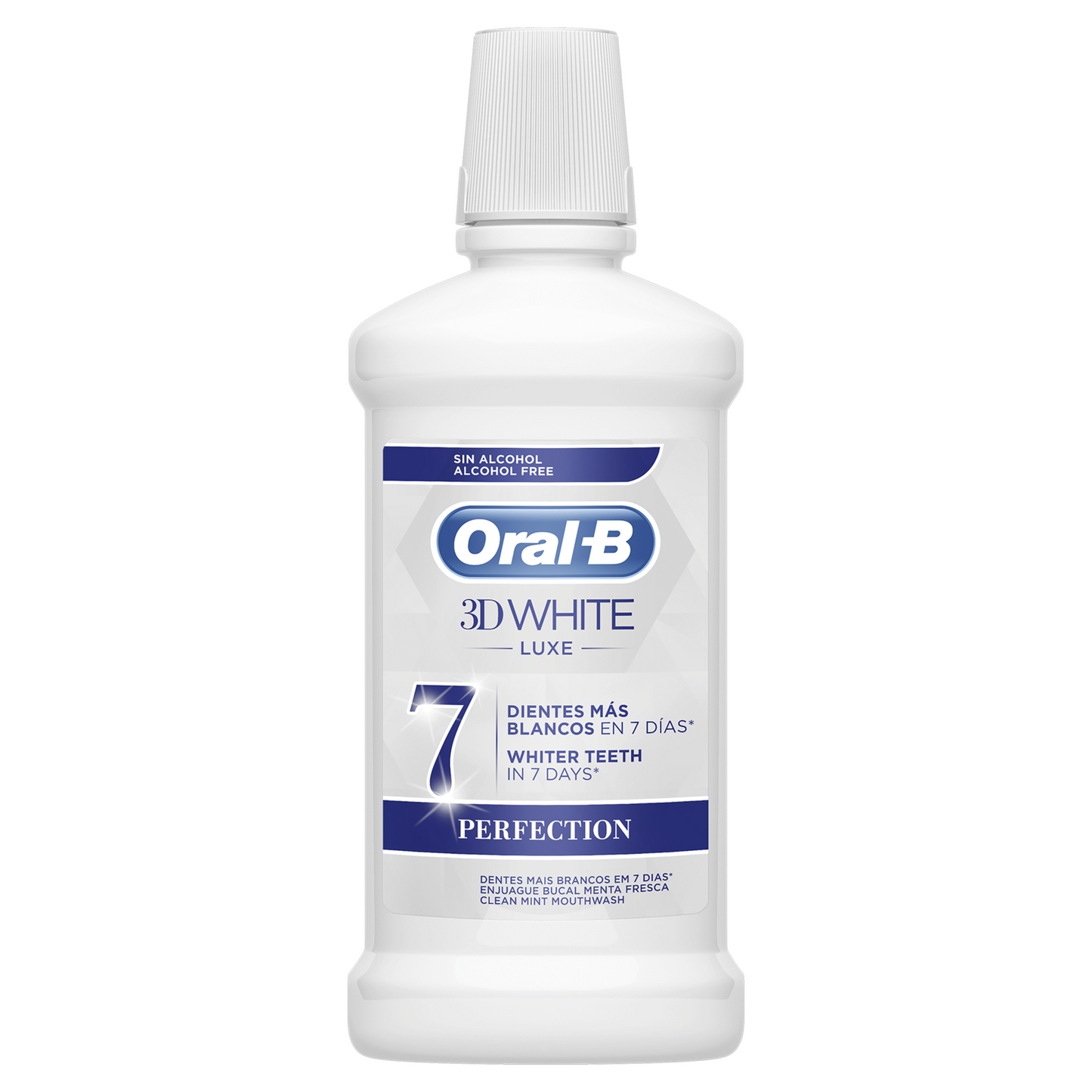 Oral-B 3D White Luxe Glamorous Shine Mouthwash 500ml