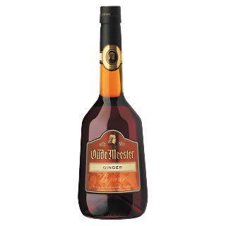 Oude Meester Ginger Liqueur – 750ml Bottle (30% ABV) | Spicy South African Liqueur