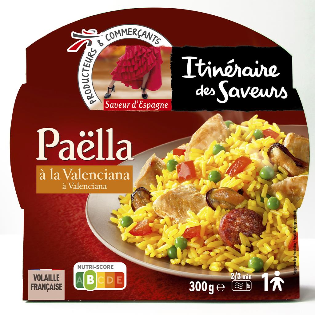 Itinéraire des Saveurs Chicken Paella with Mussels and Chorizo 300g