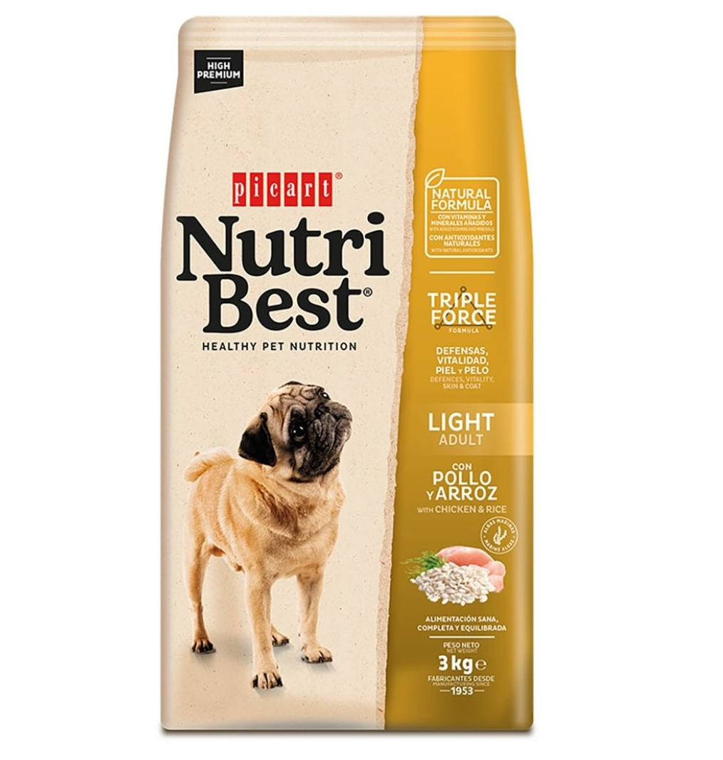 Picart Nutribest Light Pollo 3 kg