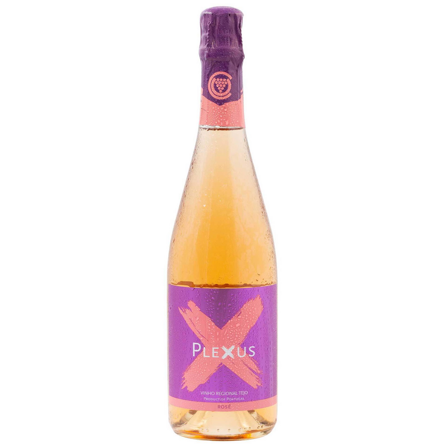 Plexus Rosé Brut Sparkling – 750ml Bottle (9.5% ABV) , Elegant Fruity & Refreshing Portuguese Rosé Sparkling