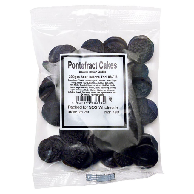 Pontefract Cakes 130g Wertbonbons