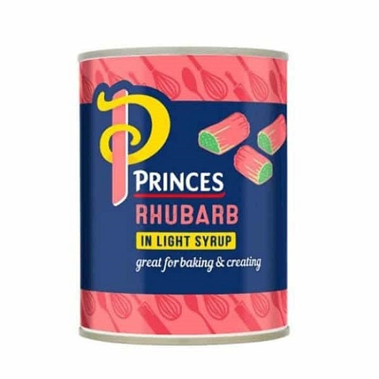 Princes Rhubarb in Light Syrup 540g – Tart & Sweet British Classic