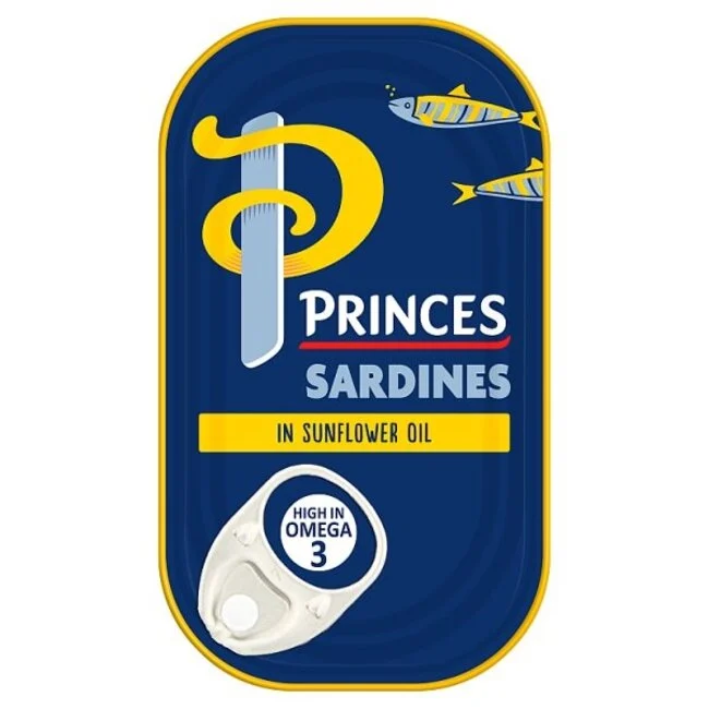Sardines in Sunflower Oil 120g Princes