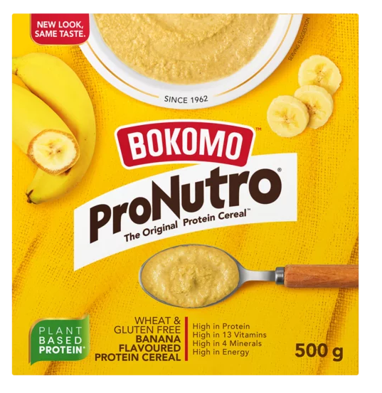 ProNutro – ProNutro Banana Flavoured Cereal 500g – 500 G – Oat Flakes and Porridge – South African Products