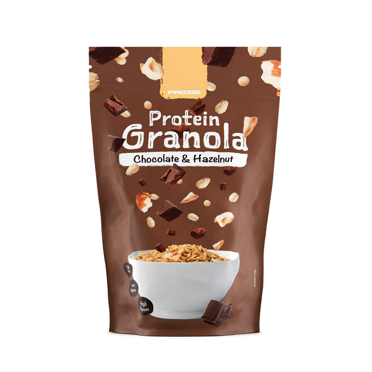 Prozis Chocolate and Hazelnut Protein Granola 275g