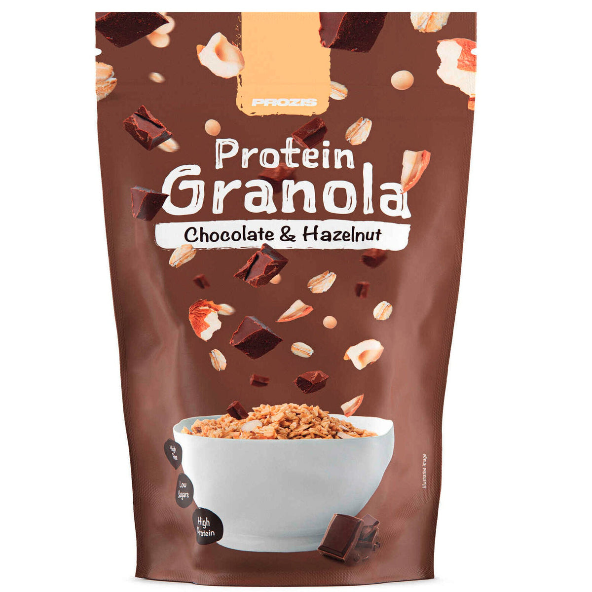 Prozis Chocolate and Hazelnut Protein Granola 275g