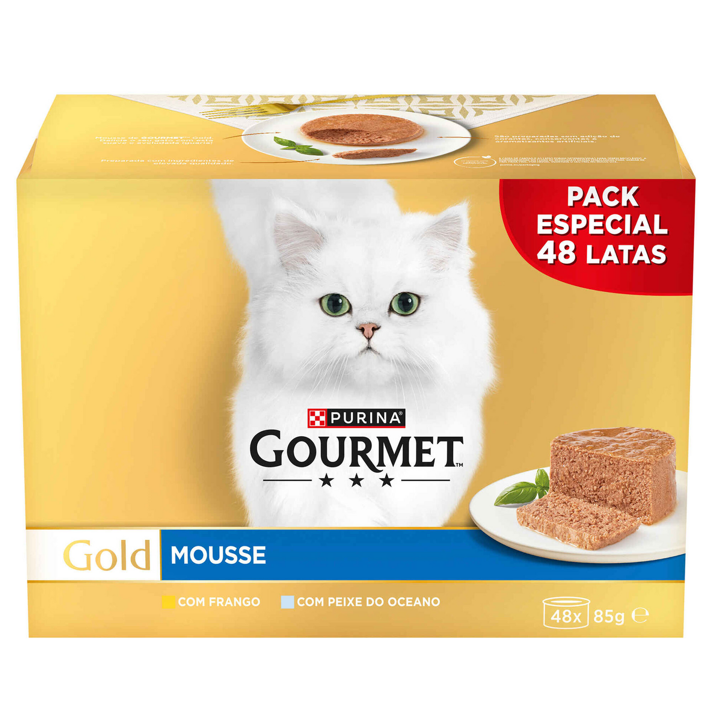 Purina Gourmet Cats Gold 48 Dosen à 85 g