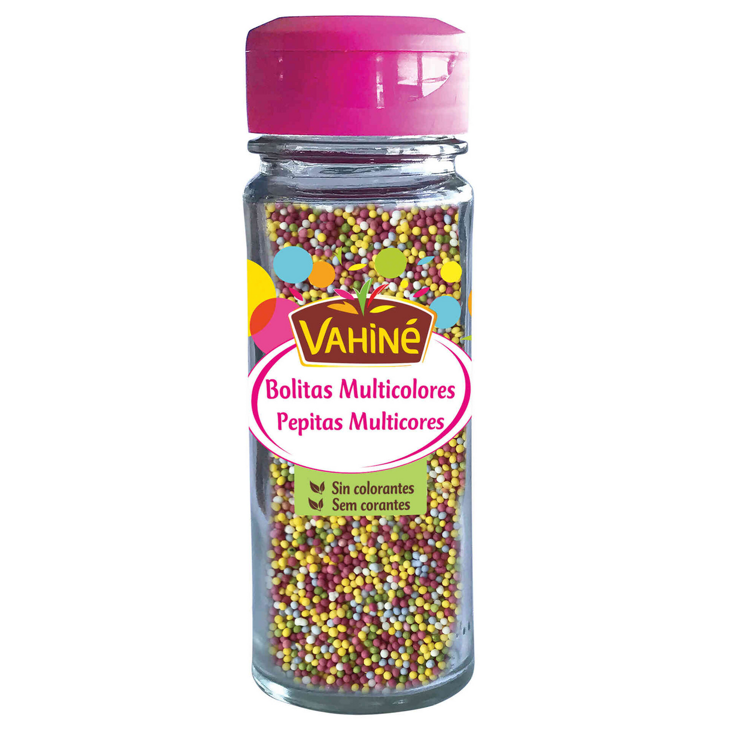 Rainbow Sprinkles Multicolored Vahine 80g