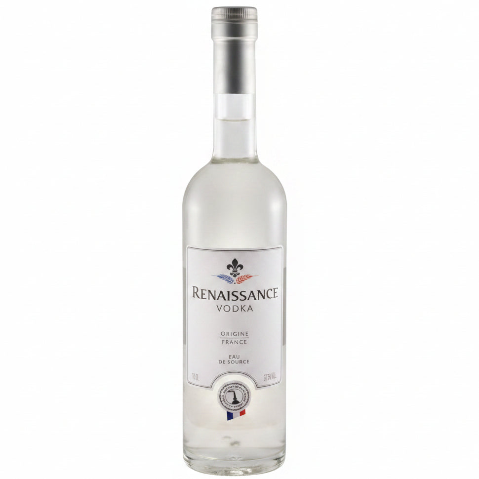 Renaissance Vodka 700ml 37.5% ABV smooth classic vodka for cocktails, mixed drinks, parties and serving chilled
