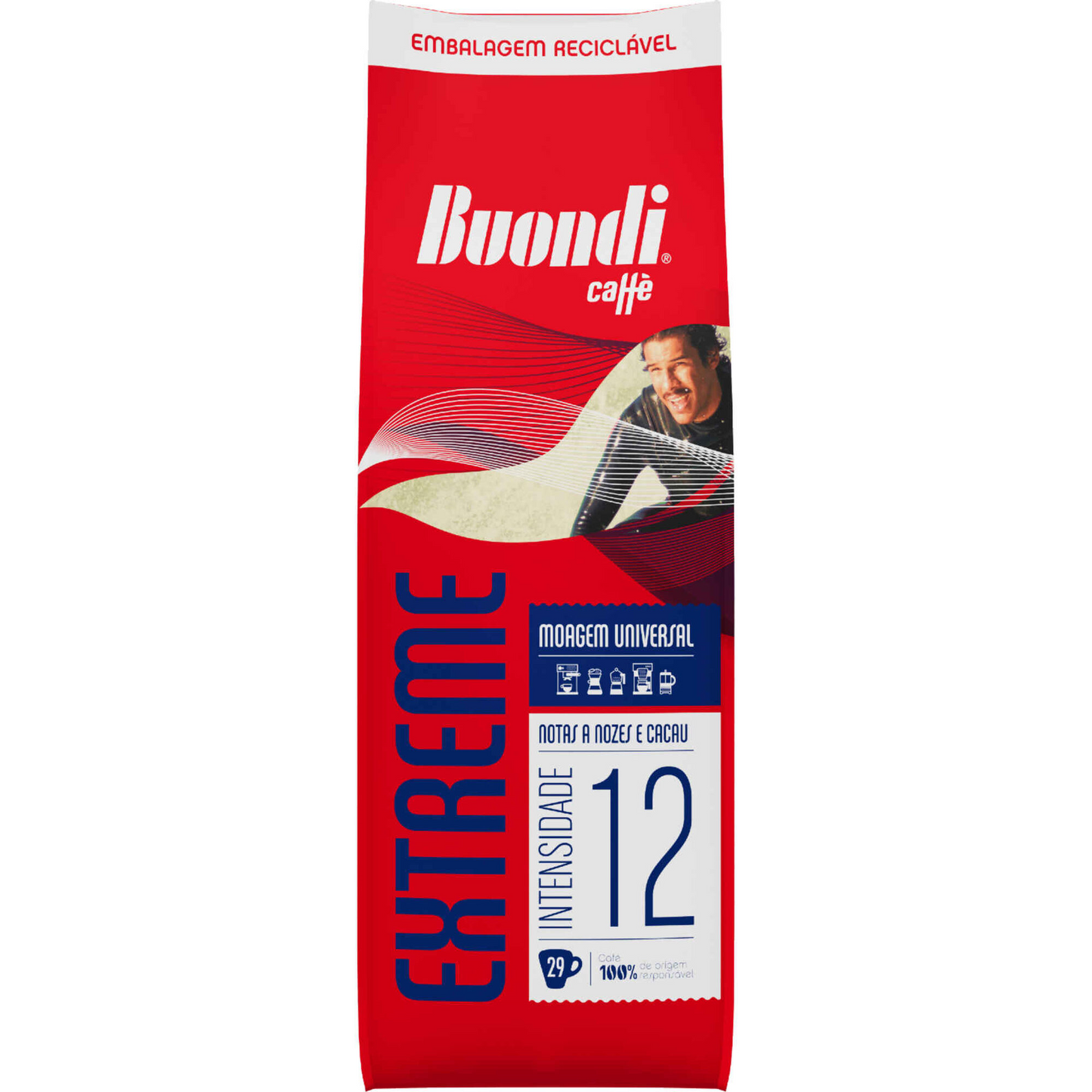 Buondi Roasted Ground Coffee Universal Grind Exreme Int 12 200g