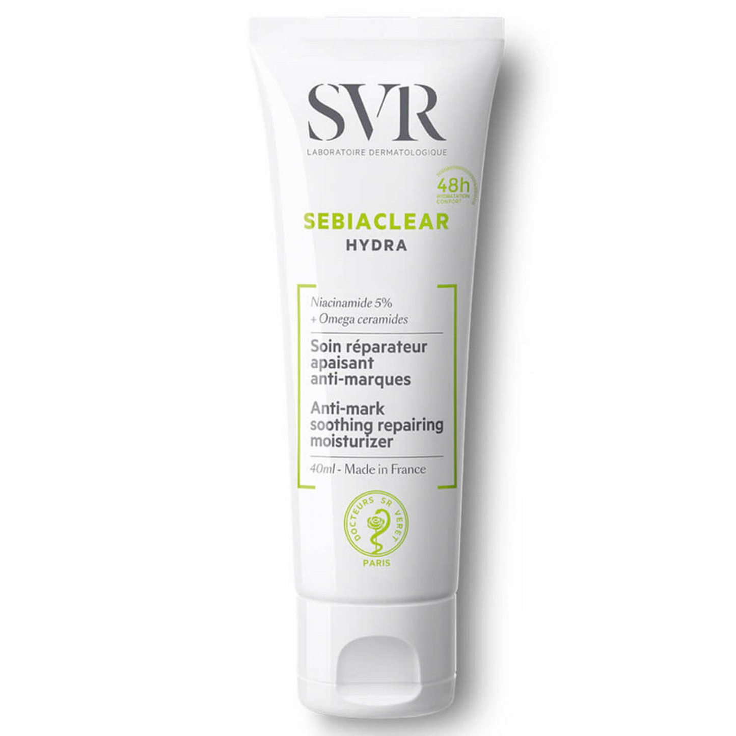 SVR Sebiaclear Hydra 40ml anti mark soothing repairing cream acne prone skin skincare Beauty Hygiene and Personal Care