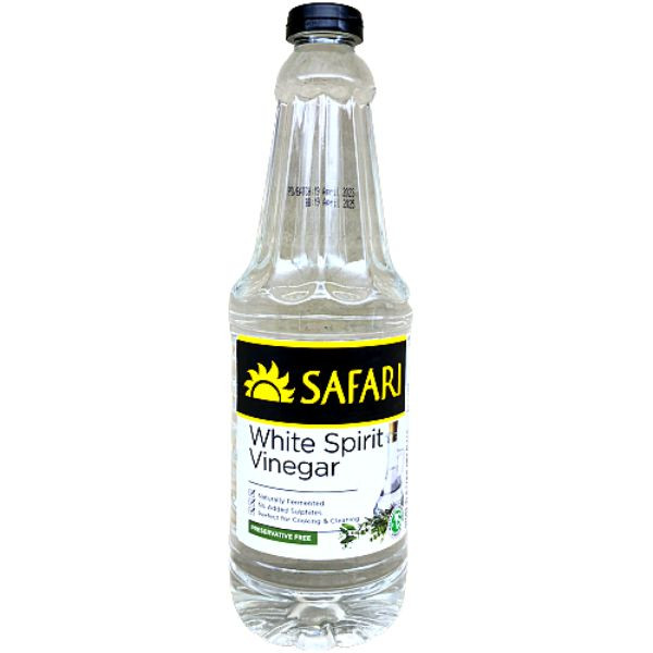 Safari White Spirit Vinegar Bottle 750ml