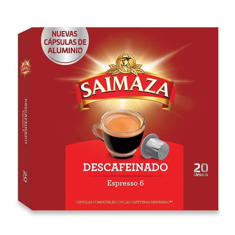 Saimaza Decaf Nespresso 20 Capsules