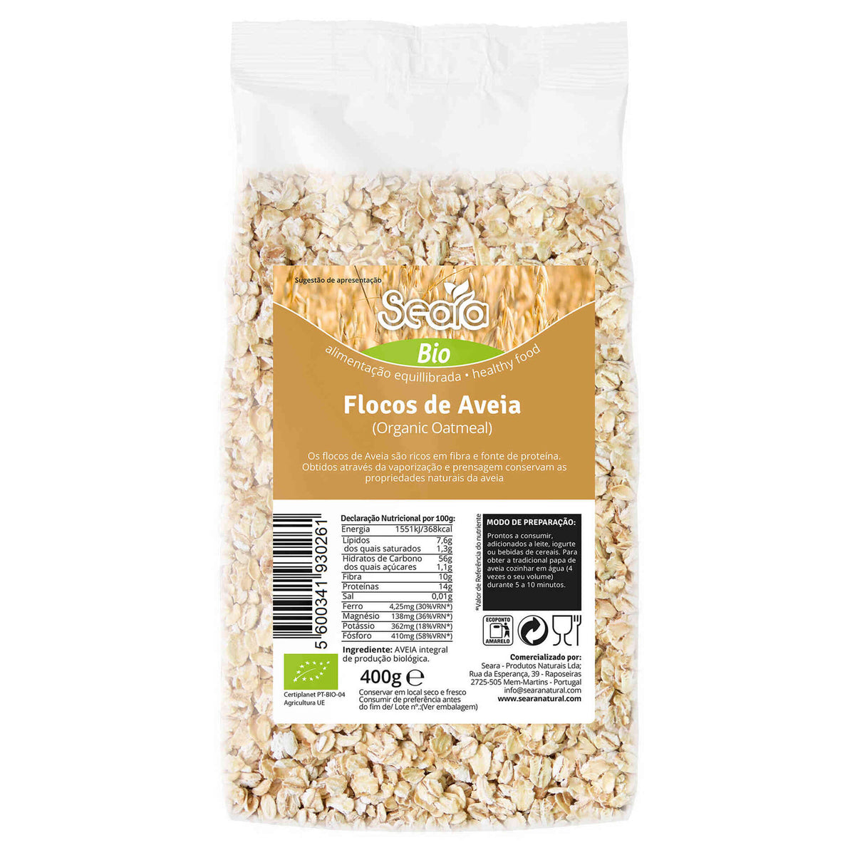 Seara Oat Flakes 400g